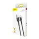 Кабель Baseus cafule Cable USB For Micro 2.4A 0.5M Gray+Black - изображение 7