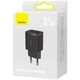 Мережевий зарядний пристрій 10.5W швидка зарядка Baseus Compact Charger 2USB 10.5W Black (CCXJ010201) - изображение 6
