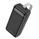Наружный аккумулятор BOROFONE BJ14B Freeway Power bank(30000mAh) Black - изображение 1