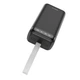 Наружный аккумулятор BOROFONE BJ14B Freeway Power bank(30000mAh) Black - изображение 2