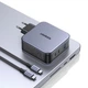Мережевий зарядний пристрій UGREEN CD289 USB+2xUSB-C 140W QC 4.0 PD3.1 GaN Tech (with USB-C Cable 1.5m) Gray (90549) - зображення 4