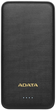 УМБ ADATA T10000 10000 mAh Black (AT10000-USBA-CBK) - зображення 1