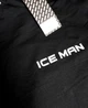 Худи мужская ICE MEN молодежная черная с фиолетовыми лампасами M - изображение 5