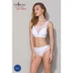 Топ з прозорою вставкою PS002 TOP white S - Passion - зображення 3