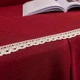 Чехол (накидка) на диван и кресла Cappone Красный 210х300 см - изображение 4