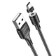Кабель USB - micro USB Hoco X52 2.4A 1 метр Black магнітний (96369) - зображення 2
