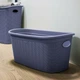 Кошик з ручками ELEGANCE 35л, синя 58х38х29,5см, Stefanplast 30224 - зображення 2