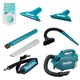 Пилосос акумуляторний для транспортних засобів Makita CL121DZ (без акумуляторів та зарядного пристрою) - зображення 1