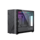 Корпус компьютерный mini-ITX GameMax Ultra Star без блока питания/Mini tower/боковое окно Черный - изображение 1