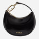 Сумка-сідло жіноча шкіряна Furla Primavera Micro Bag WE00359T20000O60001007 Чорна (8050597197395) - зображення 1