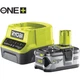 Тример садовий Ryobi ONE+ RBC18X20B4F, акумуляторний, 18В, АКБ 1х4Ач, диск/ліска. (5133003713) - зображення 7
