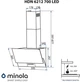 Витяжка Minola HDN 6212 IV 700 LED - изображение 12