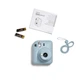 Фотокамера мгновенной печати Fujifilm INSTAX Mini 12 Pastel Blue / картридж / фотобумага 10 фото / фотоальбом - изображение 8
