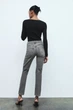 Джинсы Zara 9863/245 36 Серые - изображение 3