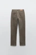 Джинсы Zara 8197/261 38 Коричневые - изображение 6