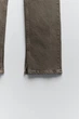 Джинсы Zara 8197/261 38 Коричневые - изображение 7