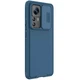 Карбонова накладка Nillkin Camshield (шторка на камеру) для Xiaomi 12T Pro Синій / Blue - зображення 3