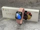 Розумний смарт годинник Smart Watch GS8 Mini 41mm смарт-годинник з магнітною зарядкою та функцією дзвінка рожевий - зображення 4