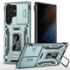 Ударопрочный чехол Camshield Army Ring для Samsung Galaxy S24 Ultra Зеленый / Light Green Без бренда - изображение 1