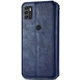 Кожаный чехол-книжка GETMAN Cubic (PU) для ZTE Blade A7s (2020) Синий - изображение 4