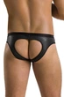 Мужское эротическое бельё открытые трусики 041 SLIP OPEN JOE Чёрный XXL/XXXL - Passion ( SO7596 ) - изображение 2