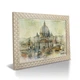 Фоторамка MARCO DECOR 2712K - 11 21х30 см, белая с золотом - изображение 3