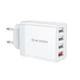 Мережевий зарядний пристрій WK WP-U125 QC3.0 18W EU 4USB білий - изображение 1
