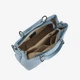 Сумка женская кожаная тоут большая Regina Notte Tote Nappa 3155 Голубой - изображение 4