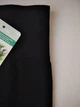 Лосины Greenice с широким поясом черные хлопок L\XL 3112 - изображение 2
