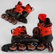 Детские роликовые коньки 1189-М Best Roller Красные размер 35-38 - изображение 2