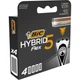 Сменные кассеты Bic Flex 5 Hybrid 4 шт. (3086123644885) - изображение 2