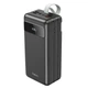 Павербанк HOCO J86B 60000mAh, 4xUSB+Lightning+Type-C, поддержка PD/QC, 20W, черный - изображение 1