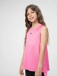 Детская майка для девочки 4F 4FJSS23TFTSF156-55S 122-128 см Розовая (5904698086429) - изображение 1