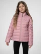 Детская демисезонная куртка для девочки 4F 4FJSS23TDJAF073-56S 122 см Розовая (5904698151875) - изображение 1