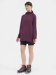 Спортивная кофта женская 4F Sweatshirt Fnk F078 4FSS23TFSWF078-53S XS Сливовая (5904698161034) - изображение 3