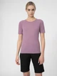 Спортивна футболка для фітнесу жіноча 4F Tshirt Fnk F181 4FSS23TFTSF181-52S XS Фіолетова (5904698175512) - зображення 6