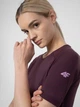Спортивна футболка жіноча 4F Tshirt Fnk F181 4FSS23TFTSF181-50S XS Фіолетова (5904698175437) - зображення 2