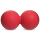 Мяч массажный кинезиологический двойной Zelart Massage Duoball Fit 8234 размер 12,5х6см Red - изображение 2