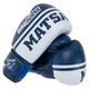 Перчатки для бокса и единоборств на липучке Matsa 6571 Blue-White 8 унций - изображение 3