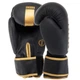Перчатки для бокса и единоборств на липучке Core Boxing Heroe 8540 Black-Gold 8 унций - изображение 2