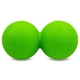Мяч массажный кинезиологический двойной Zelart Massage Duoball Fit 8234 размер 12,5х6см Green - изображение 2