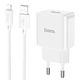 Адаптер сетевой HOCO Lightning Cable Leisure single port charger C106A |1USB, 10.5W/2.1A| 4756161 - изображение 1
