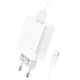 Зарядное устройство с быстрой зарядкой + кабель MicroUSB BOROFONE BA47A |USB, 3A/18W| Белый - изображение 3