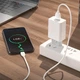 Зарядное устройство с быстрой зарядкой + кабель MicroUSB BOROFONE BA47A |USB, 3A/18W| Белый - изображение 7