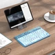 Беспроводная клавиатура с подсветкой HOCO Transparent Discovery edition (Eng, 500mAh, BT5.0). White - изображение 3