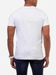 Футболка хлопковая длинная мужская U.S. Polo Assn 113904-0400A M Белая - изображение 2