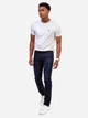 Футболка хлопковая длинная мужская U.S. Polo Assn 113904-0400A M Белая - изображение 3