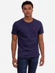 Футболка хлопковая длинная мужская U.S. Polo Assn 113904-0400A M Синяя - изображение 1