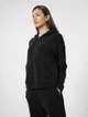Толстовка на молнии с капюшоном женская 4F Sweatshirt F213 4FSS23TSWSF213-20S XS Черная (5904698234950) - изображение 6