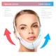 Микротоковый массажер для подбородка Massager V - Face Beauty Meter HY-18 для подтяжки второго подбородка, 5 режимов, 8 уровней интенсивности, белый - изображение 4